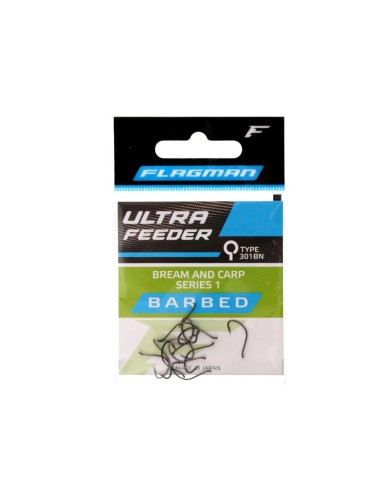 Haczyki FLAGMAN Ultra Feeder Bream and Carp Series 1 - roz. 8 Haczyki FLAGMAN Ultra Feeder Bream and Carp Series 1 - roz. 8