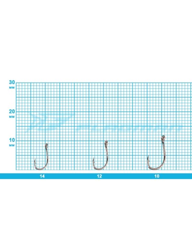 Haczyki FLAGMAN Ultra Feeder Bream and Carp Series 2 - roz. 12 Haczyki FLAGMAN Ultra Feeder Bream and Carp Series 2 - roz. 12