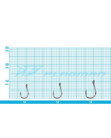 Haczyki FLAGMAN Ultra Feeder Bream and Carp Series 3 - roz. 14 Haczyki FLAGMAN Ultra Feeder Bream and Carp Series 3 - roz. 14