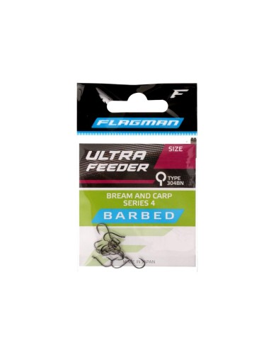 Haczyki FLAGMAN Ultra Feeder Bream and Carp Series 4 - roz. 14 Haczyki FLAGMAN Ultra Feeder Bream and Carp Series 4 - roz. 14