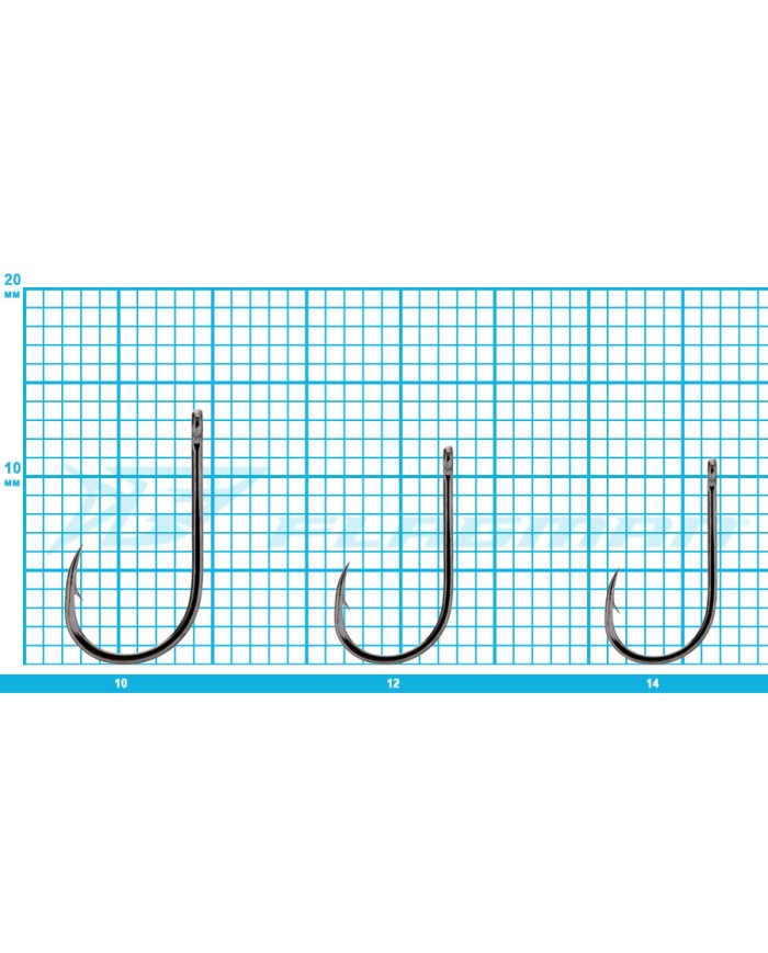 Haczyki FLAGMAN Ultra Feeder Bream and Carp Series 5 - roz. 14 Haczyki FLAGMAN Ultra Feeder Bream and Carp Series 5 - roz. 14