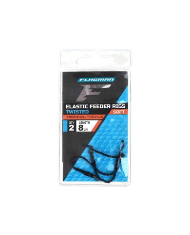 Amortyzator FLAGMAN Elastic Feeder Rigs Soft 8cm - 2 szt. Amortyzator FLAGMAN Elastic Feeder Rigs Soft 8cm - 2 szt.