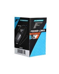 Feeder Link FLAGMAN na miękkiej plecionce 9cm - 2 szt.