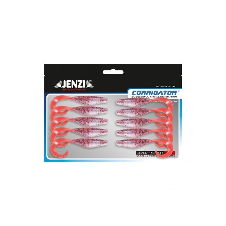 Guma Jenzi Drop Shot Twister Shad 7,5cm 3" - 06