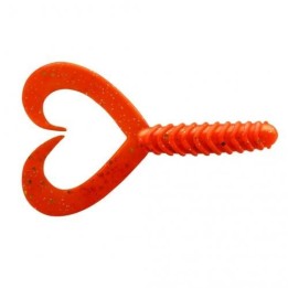 Guma Jenzi Double Tail-Twister 8cm 3" - Japan-Red