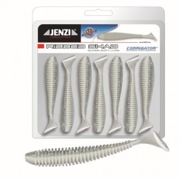 Guma Jenzi Stinger Hunter 10cm 4" - Silver-White