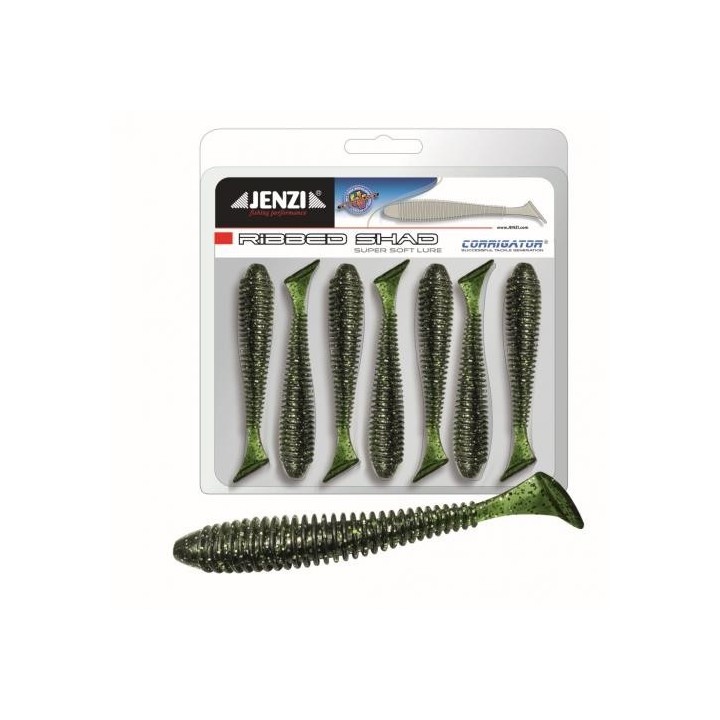 Guma Jenzi Stinger Hunter 10cm 4" - Darkgreen