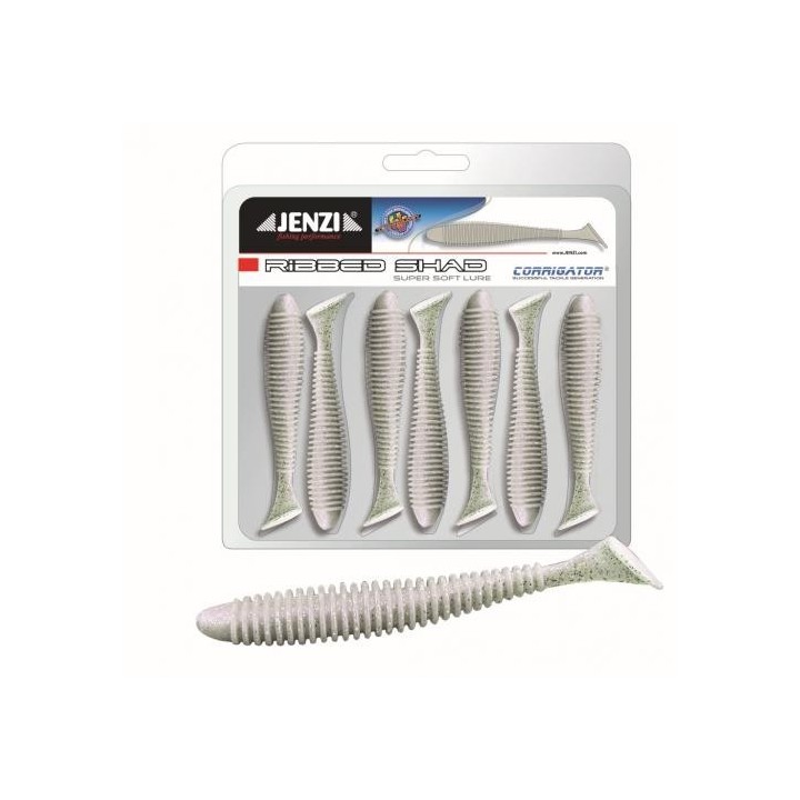 Guma Jenzi Stinger Hunter 10cm 4" - Nacre