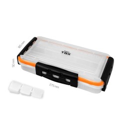 Pudełko Delphin TBX One 275-3P Clip - 275x185x50mm