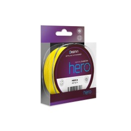 Plecionka DELPHIN HERO 8 - 0,14mm 9,5kg 117m Żółta