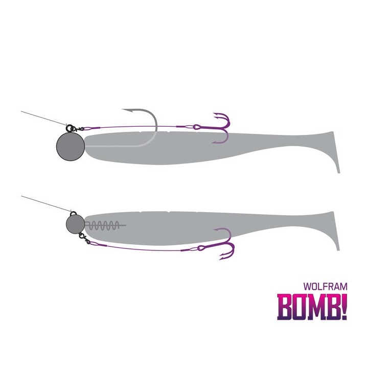 Dozbrojka Delphin BOMB! Wolfram 3szt roz. 2/10cm