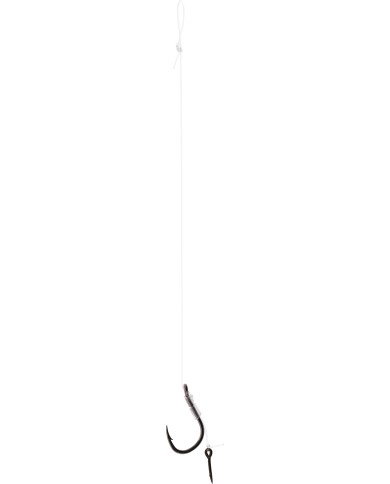 Przypony MIKADO Method Feeder z igłą - hak z zadziorem nr 12 żyłka 0.23mm/10cm - op. 8 szt. Przypony MIKADO Method Feeder z igłą - hak z zadziorem nr 12 żyłka 0.23mm/10cm - op. 8 szt.
