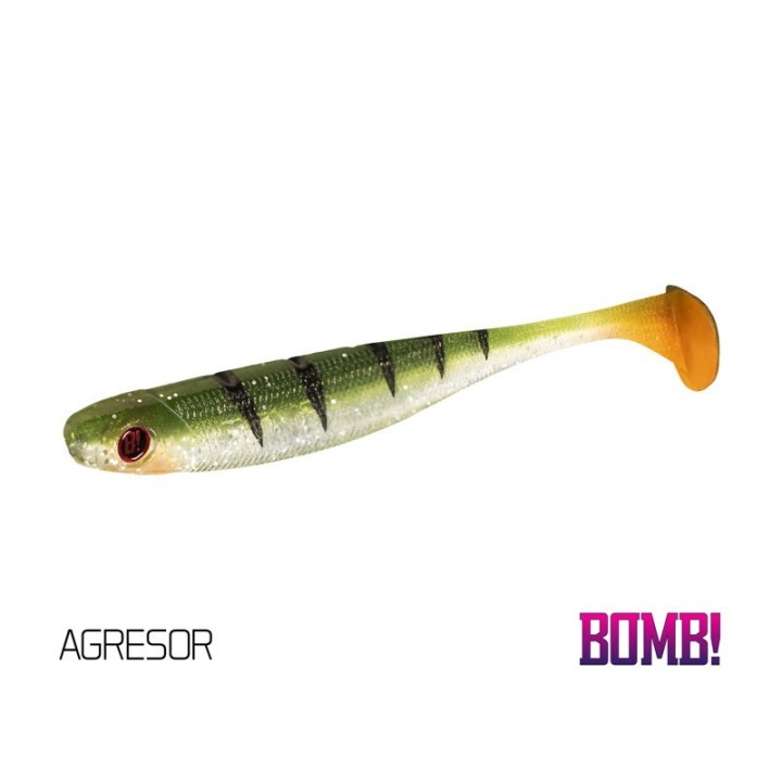 Guma Delphin BOMB! Rippa 5szt - 5cm/AGRESOR