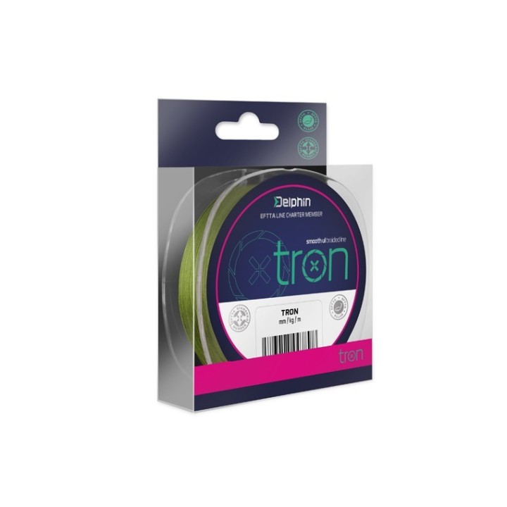 Plecionka Delphin TRON 0,06mm 2,7kg 130m ZIELONA