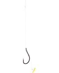 Przypony MIKADO Method Feeder z push stopem - hak z zadziorem nr 12 żyłka 0.23mm/10cm - op. 8 szt. Przypony MIKADO Method Feeder z push stopem - hak z zadziorem nr 12 żyłka 0.23mm/10cm - op. 8 szt.