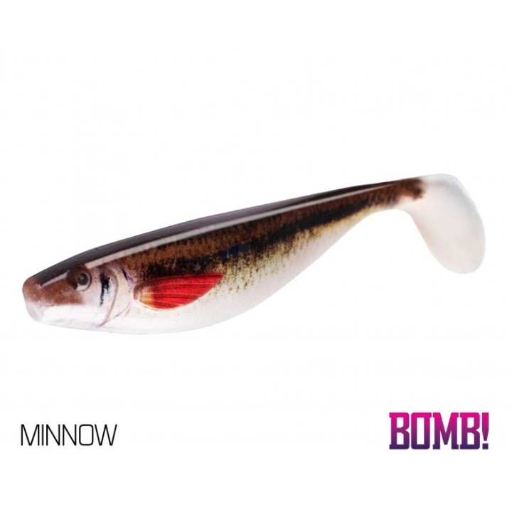 Guma Delphin BOMB! HYPNO 3szt - 9cm/3D MINNOW