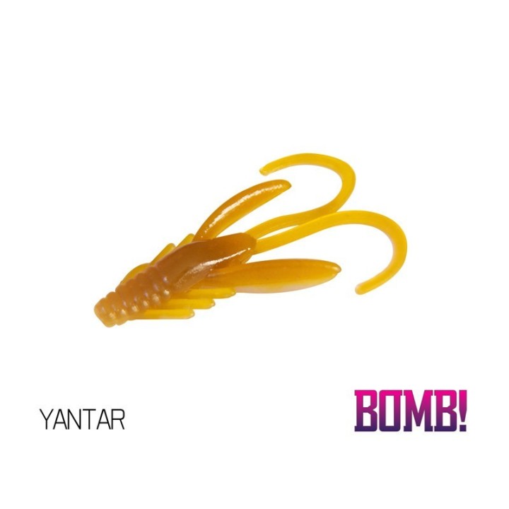 Guma Delphin BOMB! Nympha 10szt - 2,5cm/YANTAR