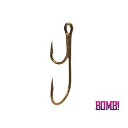 Podwójny haczyk BOMB! 6szt - roz. 4