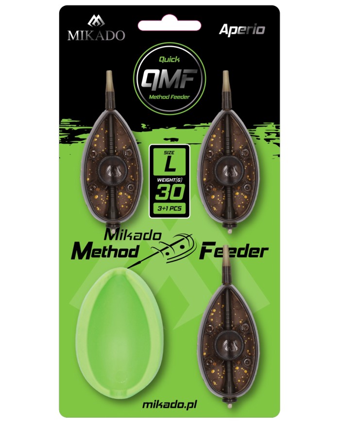 Zestaw koszyczków MIKADO Aperio Q.M.F. L - 3x40g + Foremka