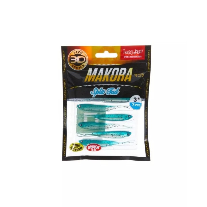 Lucky John 3D MAKORA SPLIT TAIL 3"