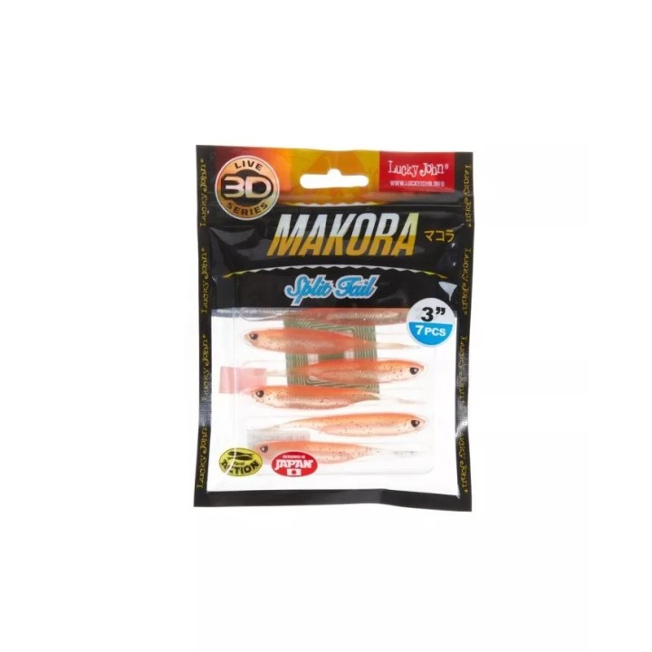 Lucky John 3D MAKORA SPLIT TAIL 3"
