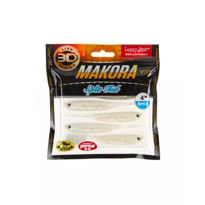 Lucky John 3D MAKORA SPLIT TAIL 4"