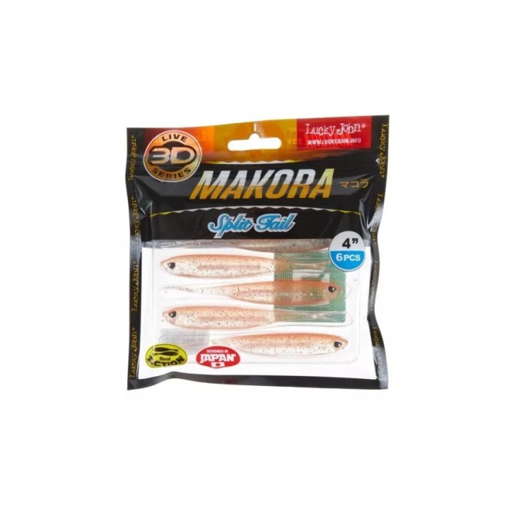 Lucky John 3D MAKORA SPLIT TAIL 4"