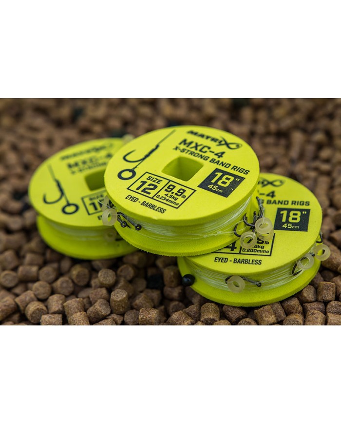 Przypony Matrix MXC-4 X-Strong Band Rig 45cm - 16