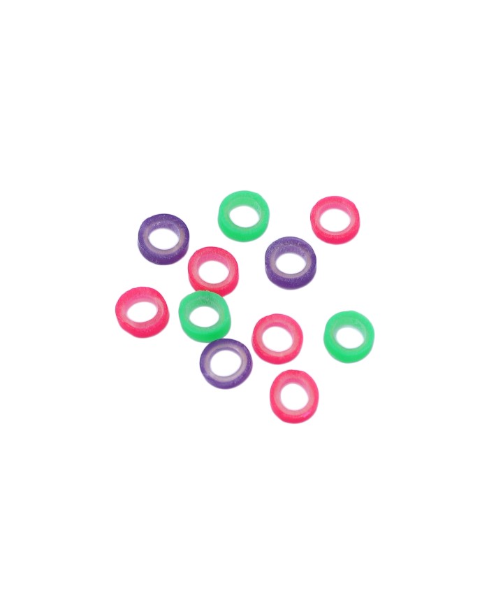 Gumki do pelletu MIKADO 3mm Heavy Mix - op. 50 szt. Gumki do pelletu MIKADO 3mm Heavy Mix - op. 50 szt.