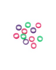 Gumki do pelletu MIKADO 3mm Heavy Mix - op. 50 szt. Gumki do pelletu MIKADO 3mm Heavy Mix - op. 50 szt.