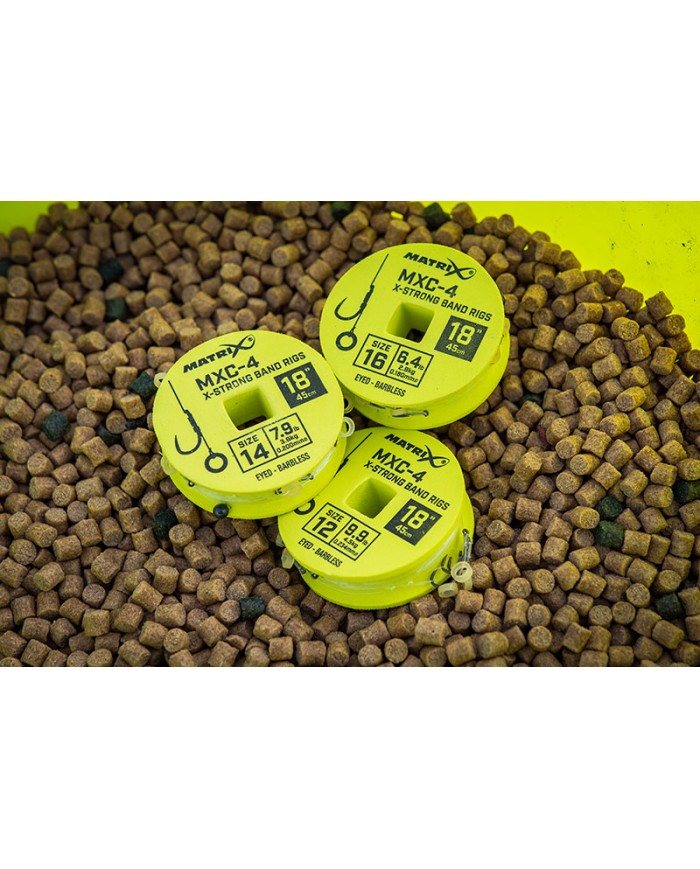 Przypony Matrix MXC-4 X-Strong Band Rig 45cm - 14 Przypony Matrix MXC-4 X-Strong Band Rig 45cm - 14