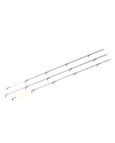 Komplet Szczytówek MIKADO UV Canal Feeder 3.30/3.60m 50g - op. 3 szt. Komplet Szczytówek MIKADO UV Canal Feeder 3.30/3.60m 50g - op. 3 szt.