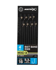 Przypony Matrix MXC-3 Bait Band Rig 15cm - roz. 12 Przypony Matrix MXC-3 Bait Band Rig 15cm - roz. 12