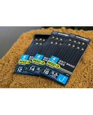 Przypony Matrix MXC-3 Bait Band Rig 10cm - roz. 16 Przypony Matrix MXC-3 Bait Band Rig 10cm - roz. 16