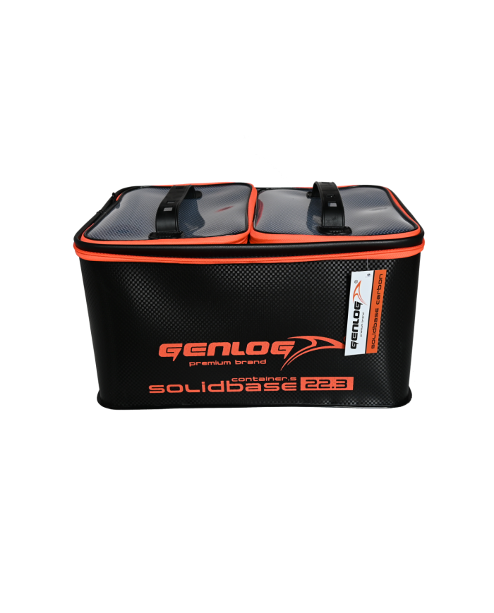 Zestaw 5 pojemników GENLOG EVA Solid Base Carbon C-41x26x20+4