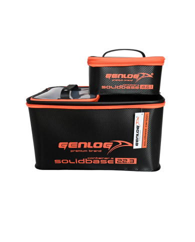 Zestaw 5 pojemników GENLOG EVA Solid Base Carbon C-41x26x20+4 Zestaw 5 pojemników GENLOG EVA Solid Base Carbon C-41x26x20+4