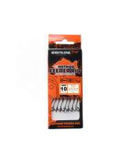 Przypony GENLOG Method Feeder Rig z igłą - hak BKK nr 8 plecionka 0.14mm/10cm - op. 8 szt. Przypony GENLOG Method Feeder Rig z igłą - hak BKK nr 8 plecionka 0.14mm/10cm - op. 8 szt.