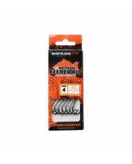 Przypony GENLOG Method Feeder Rig z igłą - hak BKK nr 4 żyłka 0.28mm/10cm - op. 8 szt.