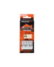 Przypony GENLOG Method Feeder Rig z igłą - hak BKK nr 12 żyłka 0.23mm/8cm - op. 8 szt. Przypony GENLOG Method Feeder Rig z igłą - hak BKK nr 12 żyłka 0.23mm/8cm - op. 8 szt.