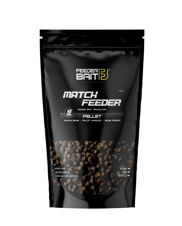 Pellet FEEDER BAIT Match 9mm 800g Pellet FEEDER BAIT Match 9mm 800g