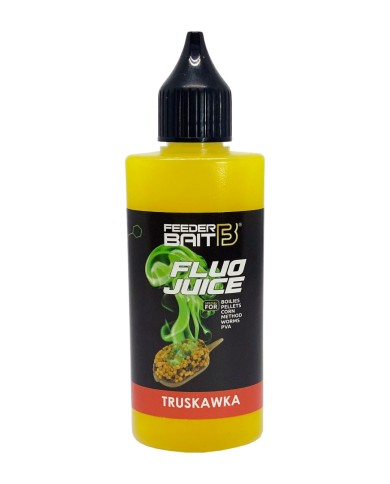 Fluo Juice FEEDER BAIT 50ml - Truskawka Fluo Juice FEEDER BAIT 50ml - Truskawka