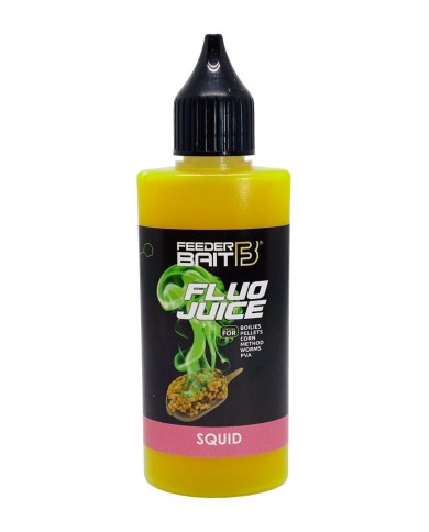 Fluo Juice FEEDER BAIT 50ml - Squid Fluo Juice FEEDER BAIT 50ml - Squid