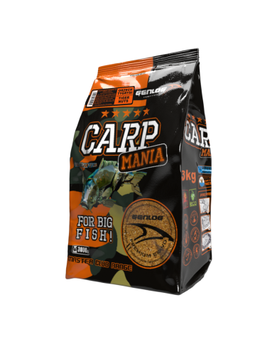 Zanęta GENLOG Carp Mania 3kg - Orzech Tygrysi Zanęta GENLOG Carp Mania 3kg - Orzech Tygrysi