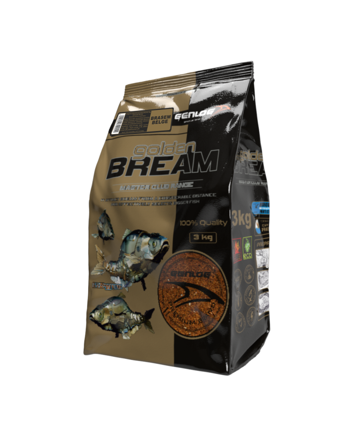 Zanęta GENLOG Golden Bream 3 kg - Brasem Belge Zanęta GENLOG Golden Bream 3 kg - Brasem Belge