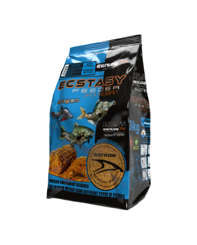 Zanęta GENLOG Feeder Ecstasy 3 kg - Wody Płynące Zanęta GENLOG Feeder Ecstasy 3 kg - Wody Płynące