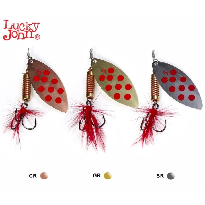 Obrotówka Lucky John Spin X Long 12g Set - 001SET