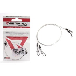 Przypon Stalowy Germina 1x7 Surflon 9kg Standard 40cm