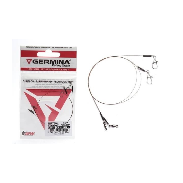 Przypon Stalowy Germina 1x7 Surfstrand 5kg Standard 20cm