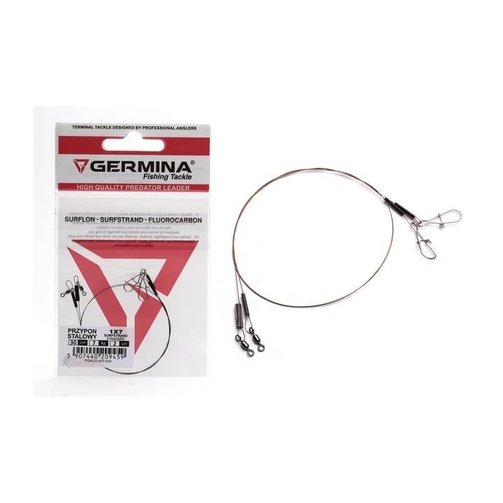 Przypon Stalowy Germina 1x7 Surfstrand 7kg Standard 35cm