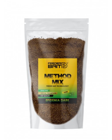 Method Mix FEEDER BAIT 800g - Epidemia Dark Method Mix FEEDER BAIT 800g - Epidemia Dark